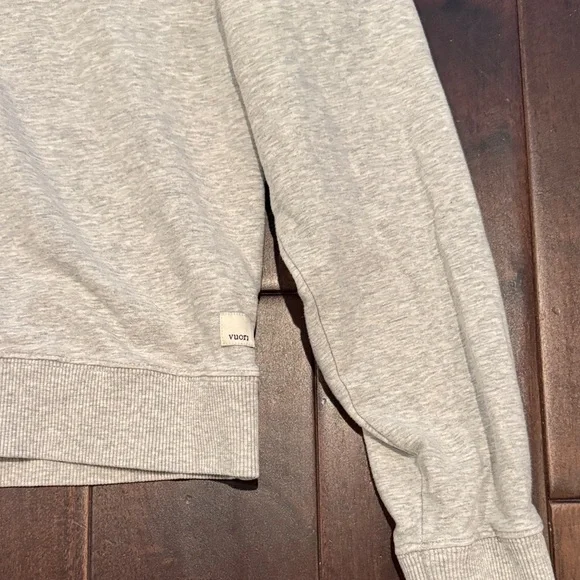 Vuori Women's Light Gray Hoodie - Picture 2 of 2